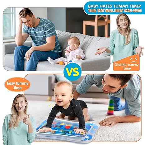 AquaBloom™ | Baby Tummy Time Water Play Mat