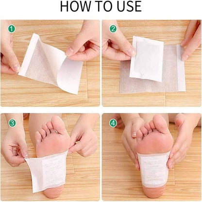 Detox Foot Patches (10 Pcs) - Fab Alchemy