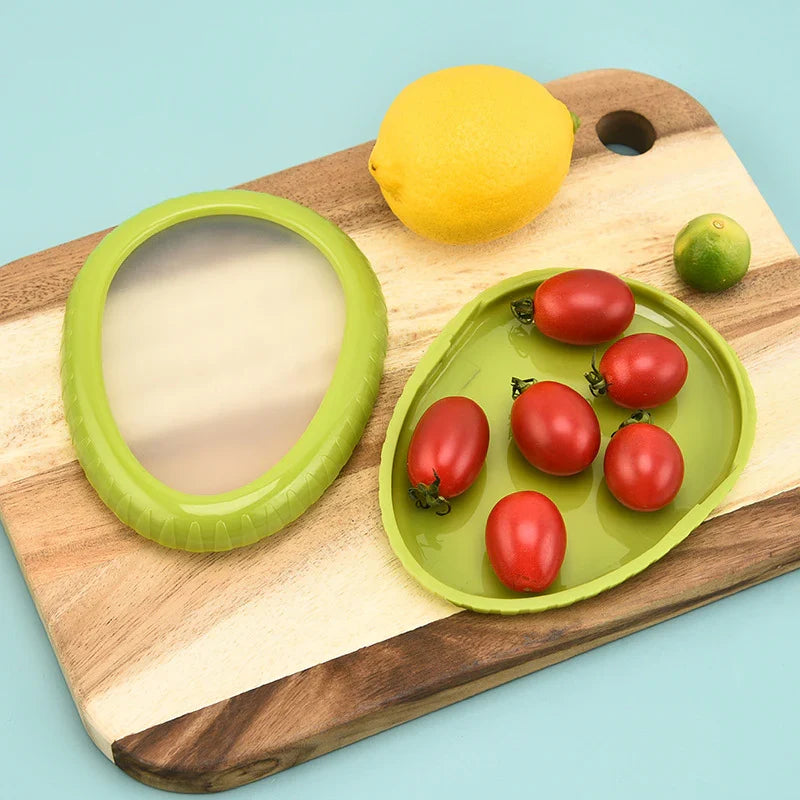 FreshMate™ – Reusable Silicone Food Saver Set | Seal, Store & Save — Without the Waste