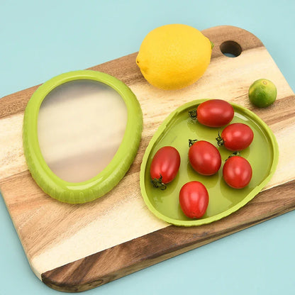 FreshMate™ – Reusable Silicone Food Saver Set | Seal, Store & Save — Without the Waste